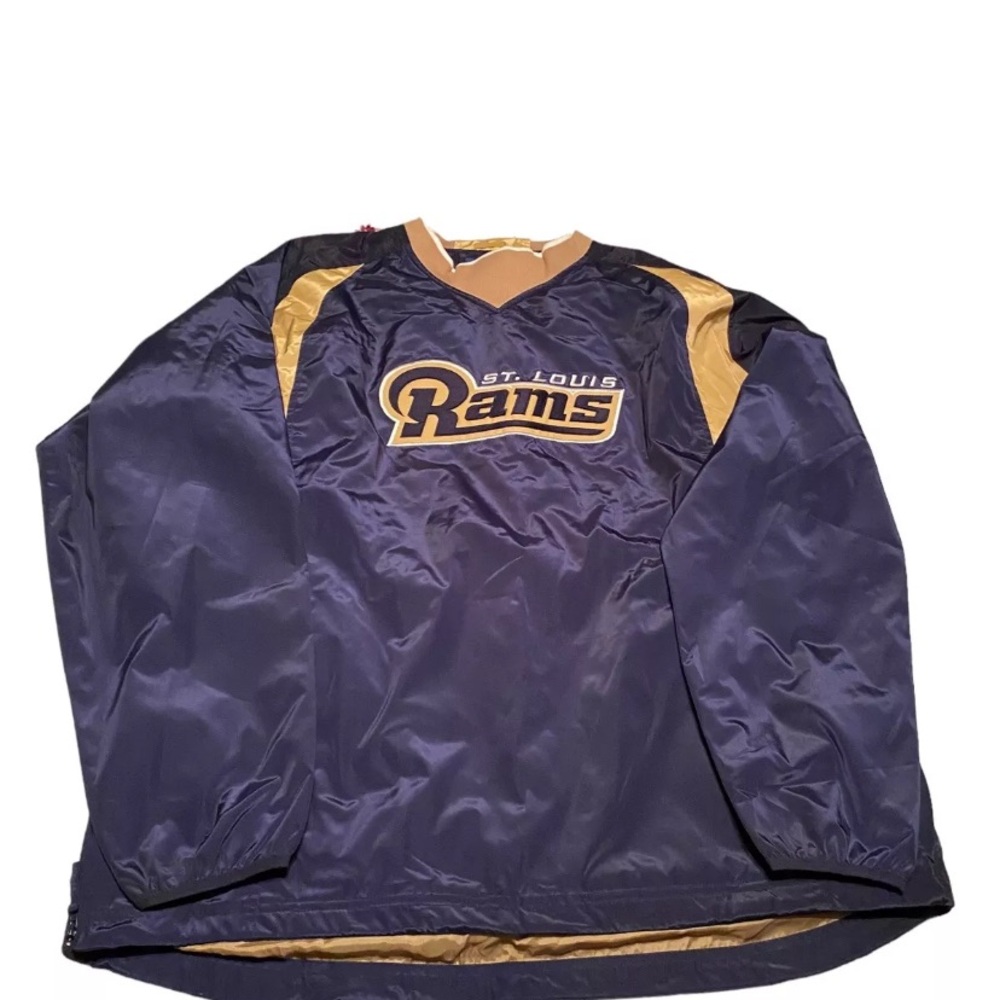NFL Reebok St. Louis Rams MENS Pullover Size Large